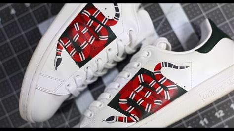 How to DIY Dupe Gucci Snake Sneakers 